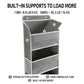 🏠 PROMO LIMITÉE -52% ! 📦 Organisateur Suspendu 5 Étagères Grande Capacité – Poches Maille, Flexible & Tissu Résistant Durable 🌿