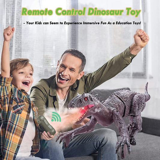 Meilleurs cadeaux pour les enfants en 2026💝Dinosaure télécommandé réaliste(livraison gratuite)