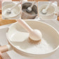 Ensemble de brosses à casseroles suspendues et rotatives
