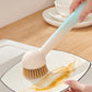 Ensemble de brosses à casseroles suspendues et rotatives