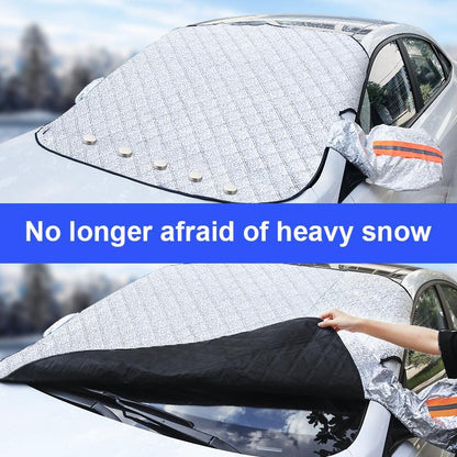 ⚡ Pare-neige magnétique pour voitures – installation rapide, sans outil et résistant à l'hiver ❄️
