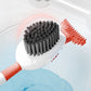 Ensemble de brosses de nettoyage pour toilettes avec ventouse murale