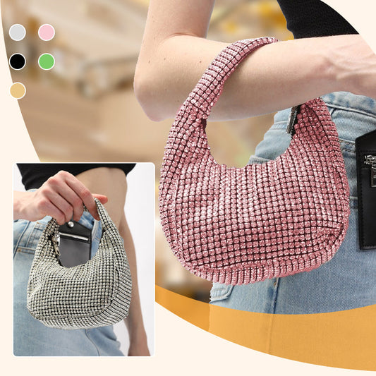 Sac à main élégant en strass pour femme