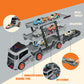 Camion porte-voitures jouet avec lanceur