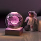 Lampe de décoration de veilleuse boule de cristal galaxie 3D de Pâques (50 % de réduction)