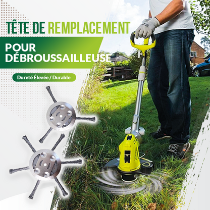 🔥Tête de Remplacement pour Débroussailleuse