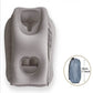 ✈️💤 PROMO FLASH : 50% DE RÉDUCTION ! Coussin de Voyage Gonflable Ergonomique 45° – Soutien Nuque & Buste, Ouvertures Bras/Visage, Valve Grand Débit, 330 g for Dormir Enfin en Avion, Train ou Bureau ✨