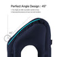 ✈️💤 PROMO FLASH : 50% DE RÉDUCTION ! Coussin de Voyage Gonflable Ergonomique 45° – Soutien Nuque & Buste, Ouvertures Bras/Visage, Valve Grand Débit, 330 g for Dormir Enfin en Avion, Train ou Bureau ✨