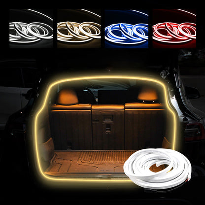 🎁🎁 Joli cadeau & 🚗  Bagage de voiture décoratif lumière bande lumineuse