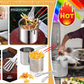 ✨50% DE RÉDUCTION✨Friteuse multifonctionnelle en acier inoxydable 304