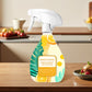Spray dégraissant puissant pour la cuisine, parfumé à l'orange