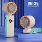 Ventilateur de Refroidissement Portable Silencieux à Main et Pliable