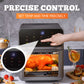 🔥50% de réduction - SOLDES🍳🍗Friteuse à air chaud multifonction avec écran tactile | Livraison gratuite✈️
