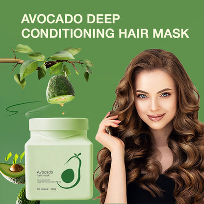 ⏳Spécial à durée limitée⏰Masque capillaire revitalisant à l'avocat🥑