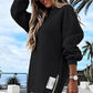 👚 60% DE RÉDUCTION ! 🧥 Robe Sweat Décontractée à Fente Zippée - Confort Doux et Style Urbain pour un Look Casual Confy, Taille Unique 🏙️✨