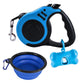 🦮 50% DE RÉDUCTION! 🔗 Laisse Multifonctionnelle pour Chien – Rétractable, Réglable & Matériau Durable pour Promenade en Toute Sécurité 🐕
