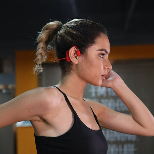 Casque à Conduction Osseuse Bluetooth Sans Fil Étanche