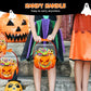 👻Meilleures ventes d'Halloween - 60 % de réduction🎃Sacs cadeaux citrouille transparents pour Halloween✨Parfaits pour les fêtes, la chasse aux bonbons et les cadeaux scolaires