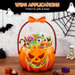 👻Meilleures ventes d'Halloween - 60 % de réduction🎃Sacs cadeaux citrouille transparents pour Halloween✨Parfaits pour les fêtes, la chasse aux bonbons et les cadeaux scolaires