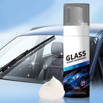 🚗 50 % DE RÉDUCTION MAINTENANT ! Anti-film d'huile pour pare-brise en formule déperlante – Élimination et protection 2 en 1, dissout la pellicule grasse, ravive la transparence et améliore la visibilité de nuit