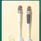 Brosse de nettoyage en silicone à manche long détachable