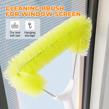 Brosse de nettoyage pour moustiquaire de fenêtre