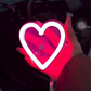❄️Réduction pour les fêtes 🎁 Lampe d'ambiance sans fil en forme de cœur pour voiture