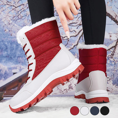 📢 55 % de réduction !!!🔥 Bottes d’hiver imperméables & ultra-chaudes pour femmes – élégantes, antidérapantes & respirantes ! ❄️👢