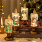 🎄Christmas Sales🎉Boule à neige de Noël lumineuse à piles avec bougie