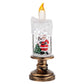 🎄Christmas Sales🎉Boule à neige de Noël lumineuse à piles avec bougie