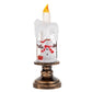 🎄Christmas Sales🎉Boule à neige de Noël lumineuse à piles avec bougie