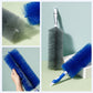 🧹 Outil de dépoussiérage à brosse en éventail | Atteint les recoins • Anti-statique