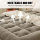 📢📢50% de réduction ! ⏰Surmatelas Épais et Chaud - Confort Ergonomique, Housse Respirante, Strapes Anti-Glisse ❄️🛏️