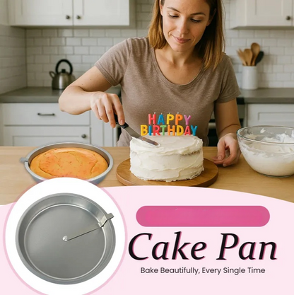 🍰 Moule à gâteau en acier inoxydable à démoulage parfait