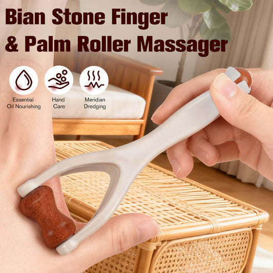 Rouleau de massage pour les doigts et la paume Bian Stone