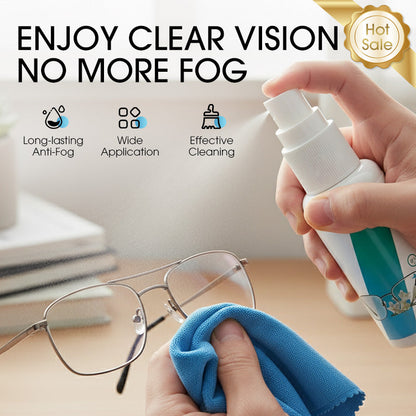 ✅ Vente directe par le fabricant ✈️ Spray nettoyant anti-buée multi-usage pour lentilles