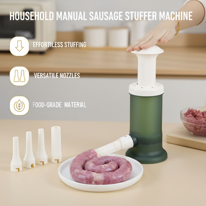 Machine à embosser les saucisses manuelle pour usage domestique
