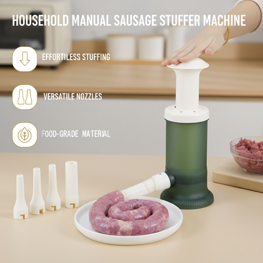 Machine à embosser les saucisses manuelle pour usage domestique