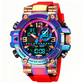 ⌚ 50 % DE RÉDUCTION MAINTENANT ! Montre électronique étanche à affichage lumineux coloré – Étanchéité et résistance 2 en 1, lisible de jour comme de nuit, pour sport, plage et quotidien