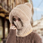 ⏳49 % de réduction pour une durée limitée⏰💃Bonnet Écharpe et Masque 3-en-1 Tricoté d'Hiver pour Femmes