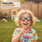 🥰Lunettes clignotantes rigolotes à tirer pour enfants👀