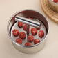 🍝 Boulettes de viande parfaitement régulières en quelques secondes – Moule en acier inoxydable pour 6 ou 12 portions
