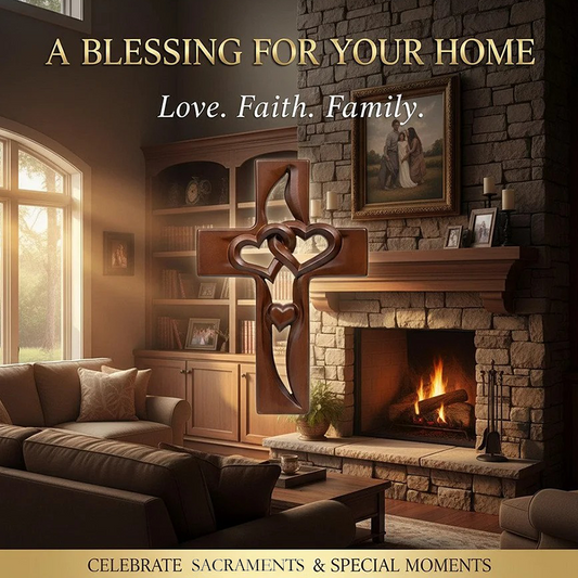 🎄 Promotion Exceptionnelle de Noël🎁Marriage Cross for Wall Decoration