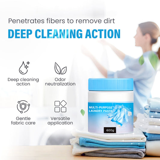Pâte à lessive multi-usages