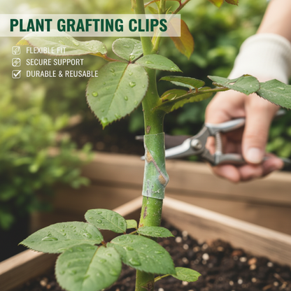 50 manchons de greffage en silicone pour arbres fruitiers