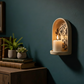 Handgemaakte decoratieve wandnis