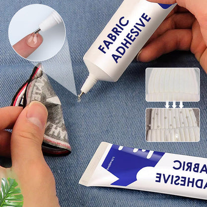 Colle adhésive résistante et imperméable pour tissu