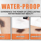 Base de mascara à double extrémité, imperméable, résistante à la transpiration, volumisante et multi-teintes
