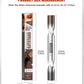 Base de mascara à double extrémité, imperméable, résistante à la transpiration, volumisante et multi-teintes