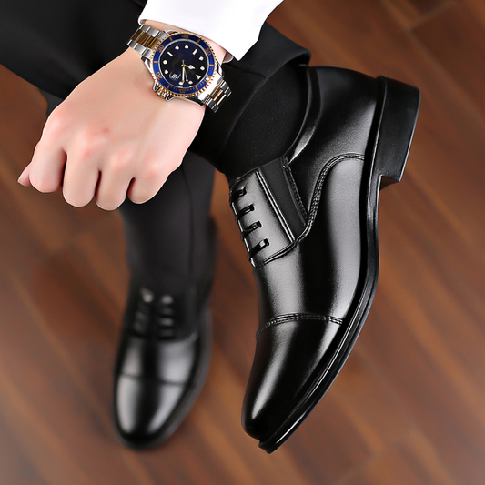 Chaussures en cuir pour hommes d'affaires👞